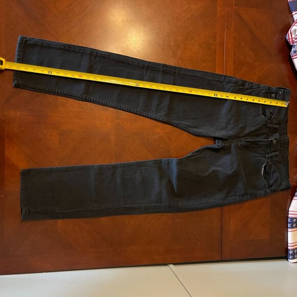 Levis Mens Black Slim Fit 511 Jeans W31 L32 Denim - Picture 7 of 9